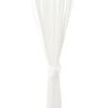 vidaXL String Curtains 2 pcs 55.1x98.4" White