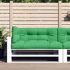 vidaXL Pallet Cushion Set of 3 Green Polyester UV-resistant