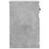vidaXL Side Cabinet Concrete Grey Engineered wood 15.7x19.7x29.5 in