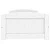 vidaXL Day Bed White Solid pine wood, engineered wood 35.4 x 78.7 in