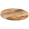 vidaXL Table Top Natural wood Solid mango wood 15.7 in diameter
