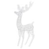 vidaXL Christmas Reindeer Blue Acrylic Extra Large