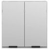 vidaXL Mirror Cabinet Concrete Grey Engineered Wood and Glass Medium