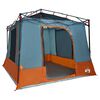 vidaXL Inner Tent with Roof Grey and Orange 290 x 288 x 234 cm Taffeta