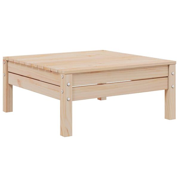 vidaXL Patio Sofa Set of 3 Modular Outdoor Lounge Set Square