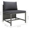 vidaXL Garden Lounge Set Grey, Anthracite