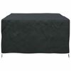 vidaXL Furniture Cover Plain Black 78.74 x 62.99 x 27.56 in 600D