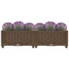 vidaXL Raised Bed Brown Polypropylene Medium Durable Raised Bed