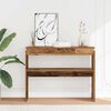 vidaXL Console Table Old wood Engineered wood Slim Console Table