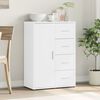 vidaXL Sideboard White Engineered wood Medium Sideboard Rectangular
