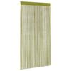 vidaXL String Curtains 2 pcs 55.1x98.4" Green