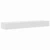 vidaXL Bed Drawers White 53.15 x 14.37 x 6.50 in Engineered Wood