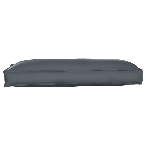 vidaXL Pallet Cushion for Seat / Backrest Anthracite 120 x 60 x 12 cm