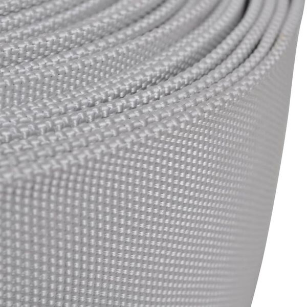 vidaXL Fire Hose Flat Hose 65.6' with C-Storz Couplings 2 Inch