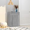 vidaXL Shoe Cabinet Grey Sonoma Engineered Wood Medium Shoe Cabinet