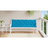vidaXL Garden Bench Cushion Set of 2 Light Blue
