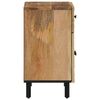 vidaXL Bedside Cabinet Natural Wood Solid Mango Wood Bedside Cabinet