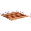 vidaXL Table Top Honey brown Solid acacia wood Medium Durable