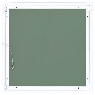 vidaXL Access Panel with Aluminum Frame and Plasterboard 7.9"x7.9"