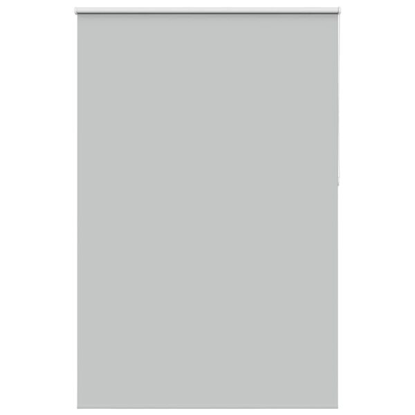 vidaXL Roller Blind Light Grey 100% Polyester 63x82 in