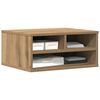vidaXL Printer Stand artisan oak 49 x 40 x 22.5 cm Engineered wood