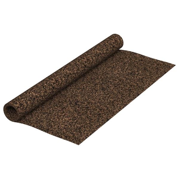vidaXL Rubber Cork Roll 39.4"x78.7" 0.08"