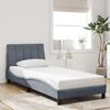 vidaXL Bed Frame Dark Grey