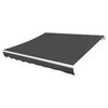 vidaXL Awning Anthracite Polyester with PU coating 500x300 inches