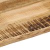 vidaXL Table Top Natural wood Solid rough mango wood Medium Durable