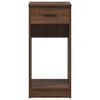 vidaXL Computer Tower Stand Brown Oak Engineered Wood