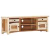 vidaXL TV Cabinet Multicolor Solid reclaimed wood, mango wood, MDF Medium