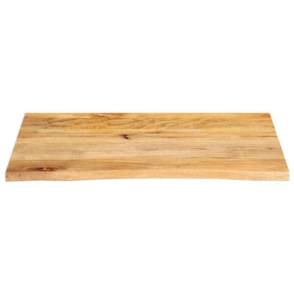 vidaXL Table Top Natural Solid mango wood Medium Table Top Rectangular