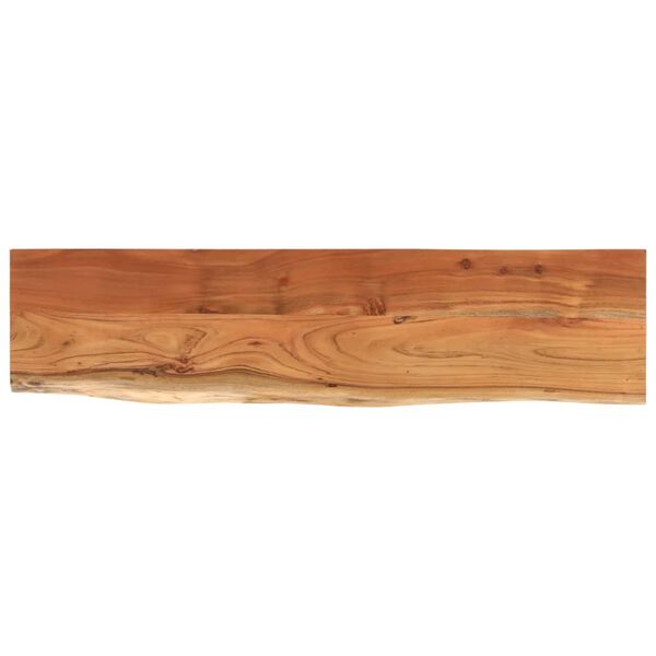 vidaXL Table Top Natural wood Solid Acacia wood 63 x 15.7 in