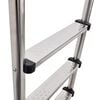 vidaXL Pool Ladder Silver Stainless Steel 304