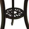 vidaXL Bistro Set Bronze Cast Aluminum Medium Durable Bistro Set