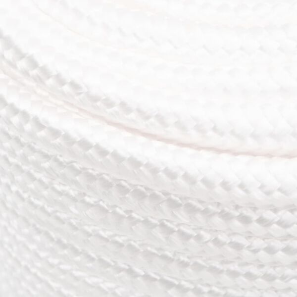 vidaXL Boat Rope Full White 0.71 " 82.0 ' Polypropylene
