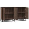vidaXL Sideboard Brown Oak Engineered Wood Medium Sideboard