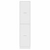 vidaXL Apothecary Cabinet White Engineered wood Medium