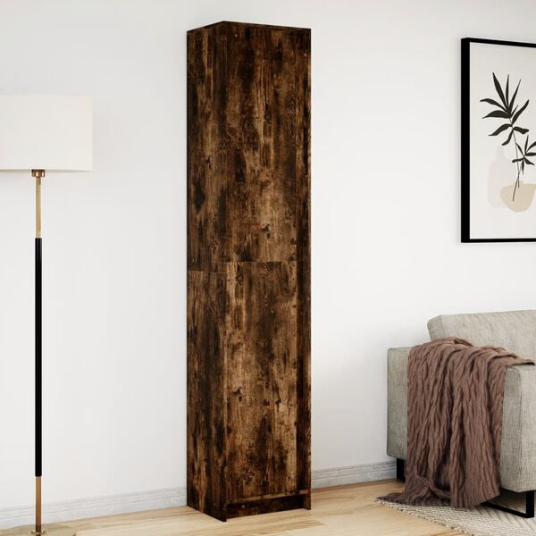 vidaXL Highboard Smoked Oak Engineered wood Large Highboard