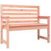 vidaXL Garden Bench Natural Wood Solid Douglas Fir Wood Standard Durable