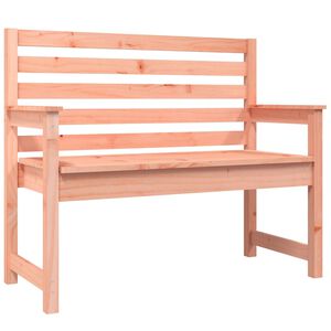 vidaXL Garden Bench Natural Wood Solid Douglas Fir Wood Standard Durable