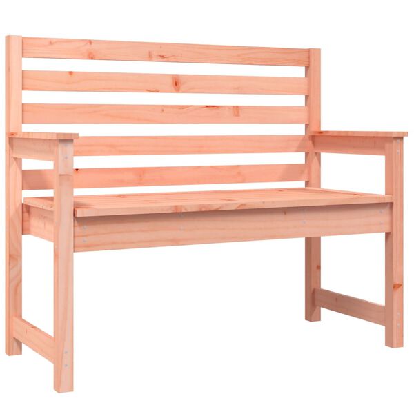vidaXL Garden Bench Natural Wood Solid Douglas Fir Wood Standard Durable