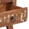 vidaXL Bedside Cabinet Multicolour Solid reclaimed wood Small