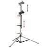 vidaXL Bike Repair Stand Foldable Adjustable 47.2 - 65.0 " Aluminium