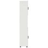vidaXL Bathroom Cabinet with Storage White 11.81 x 13.78 x 75.59 in