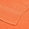 vidaXL Soap Towel Set of 10 Orange 100% ring-spun cotton