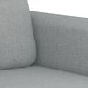 vidaXL Sofa Set Light gray