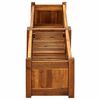 vidaXL Raised Bed Brown Acacia Wood 59.1 x 11.8 x 9.8 in Durable