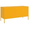 vidaXL TV Cabinet Mustard Yellow Cold-Rolled Steel Medium