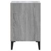 vidaXL TV Cabinet Gray Sonoma Engineered wood Medium TV Cabinet